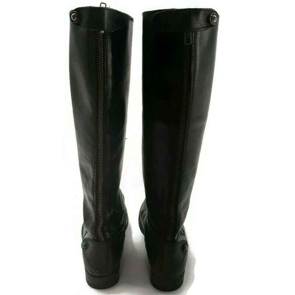 FRYE Melissa black button back zip boots sz 6 - Picture 4 of 12